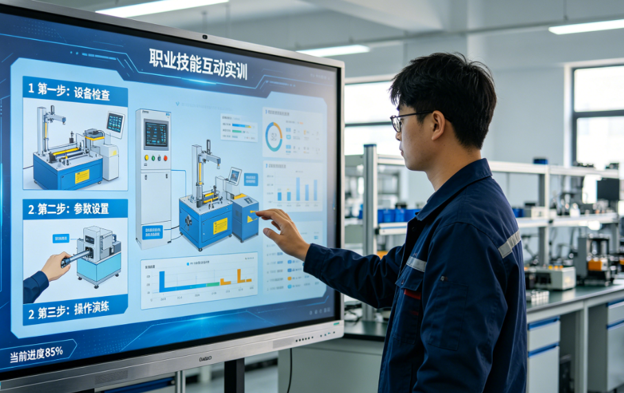 职业技能互动实训屏