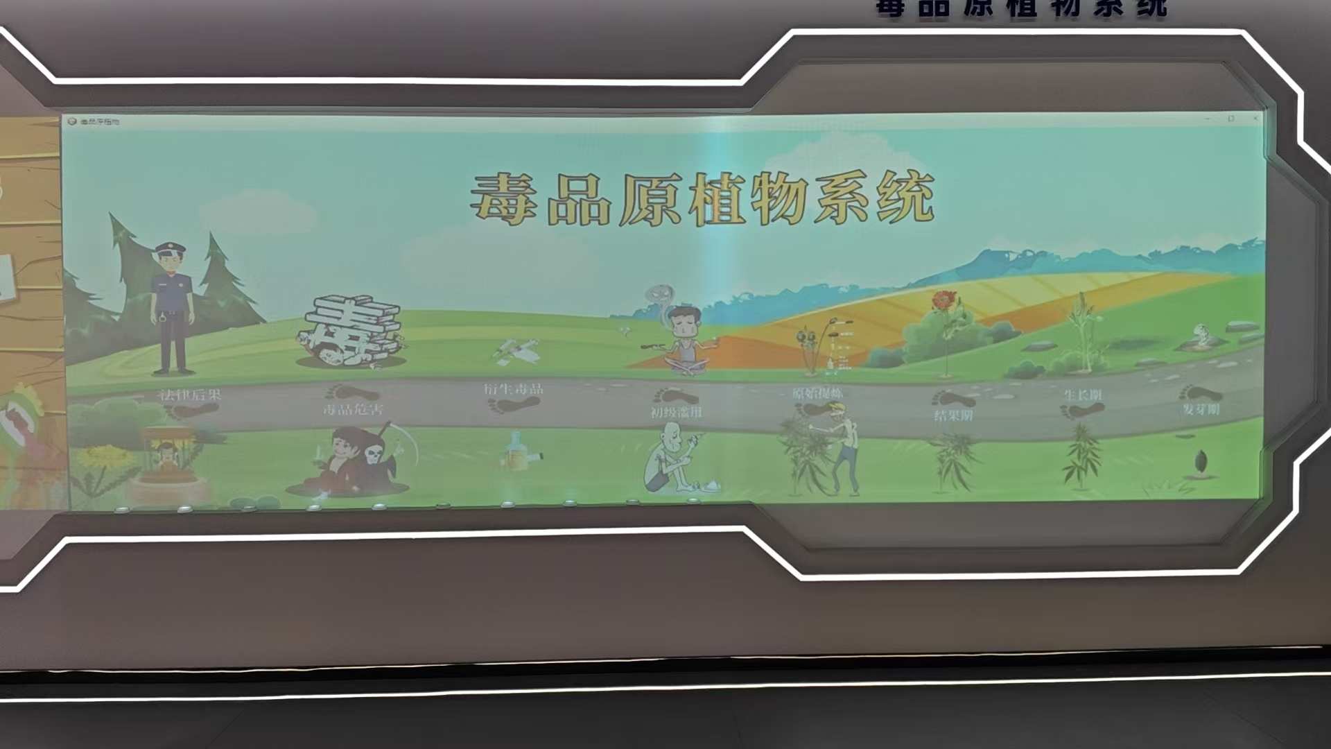 毒品原植物系统